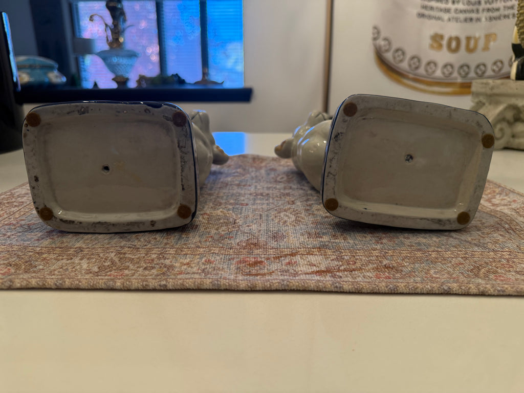 Pair of Vintage Takahashi Dog Bookends