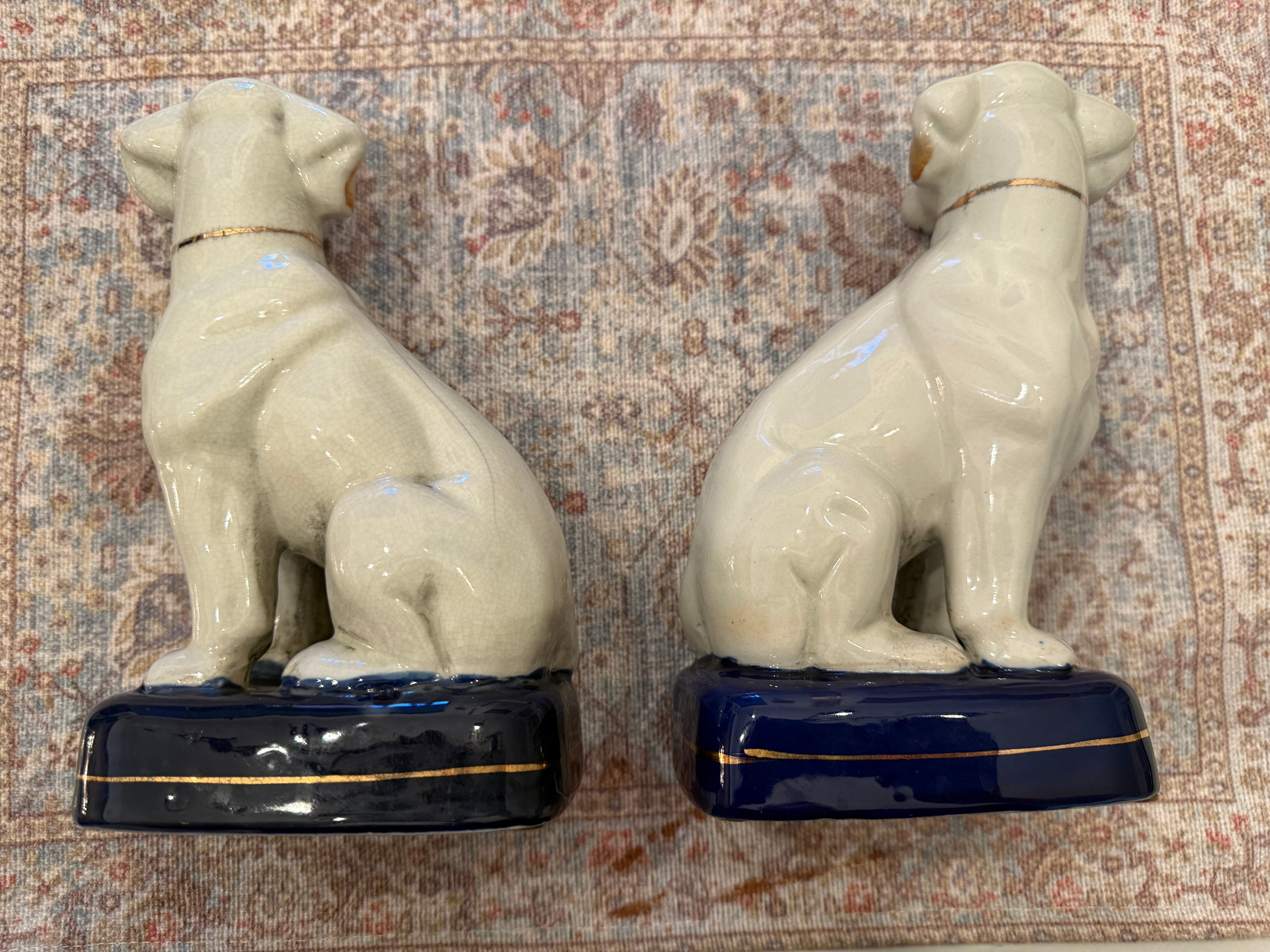 Pair of Vintage Takahashi Dog Bookends