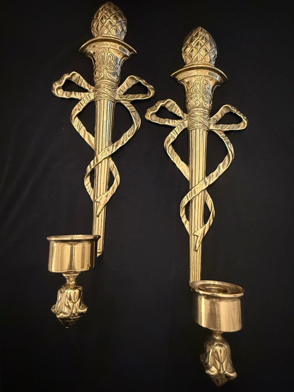 Brass Wall Candle Sconces
