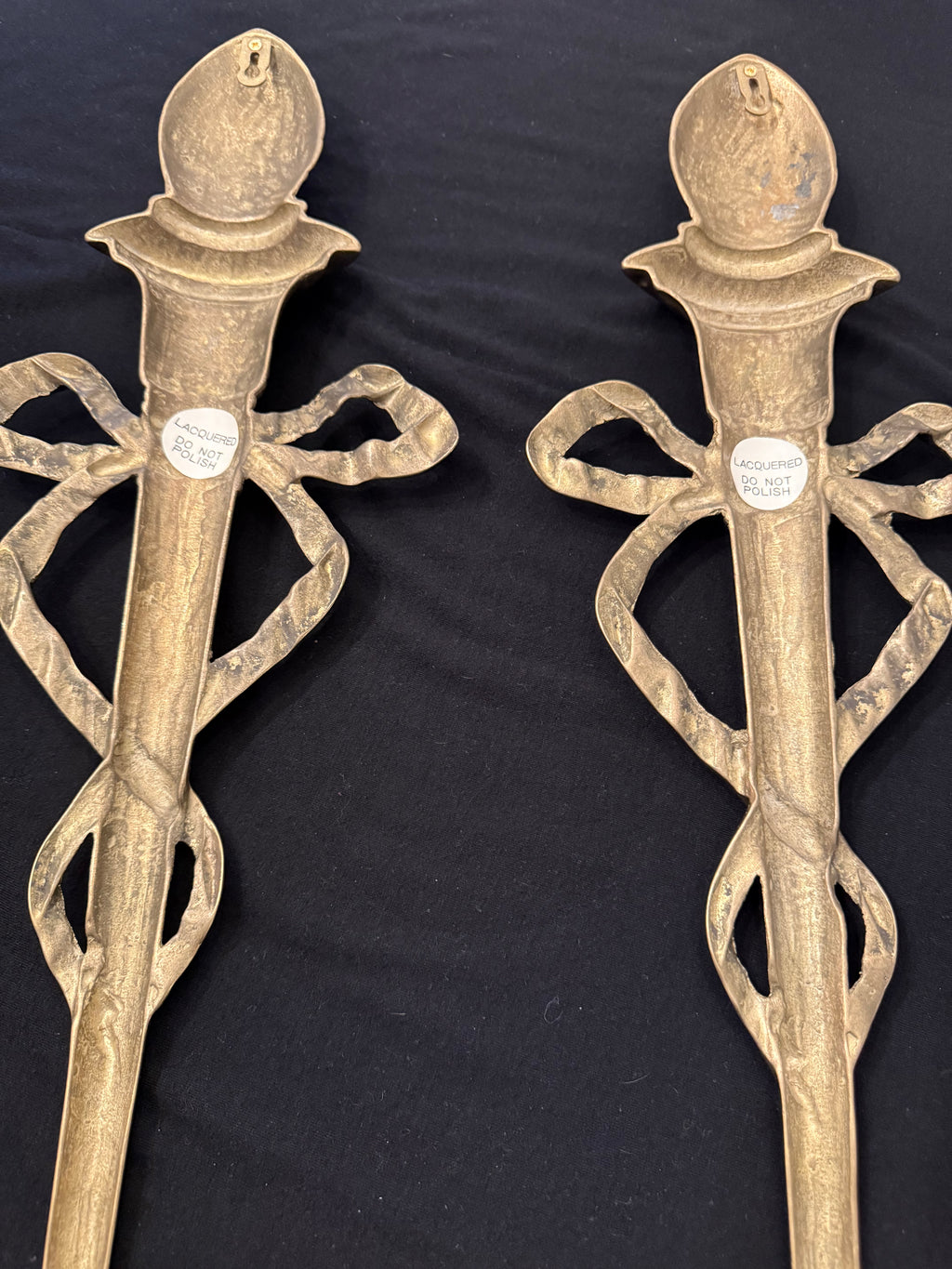 Brass Wall Candle Sconces