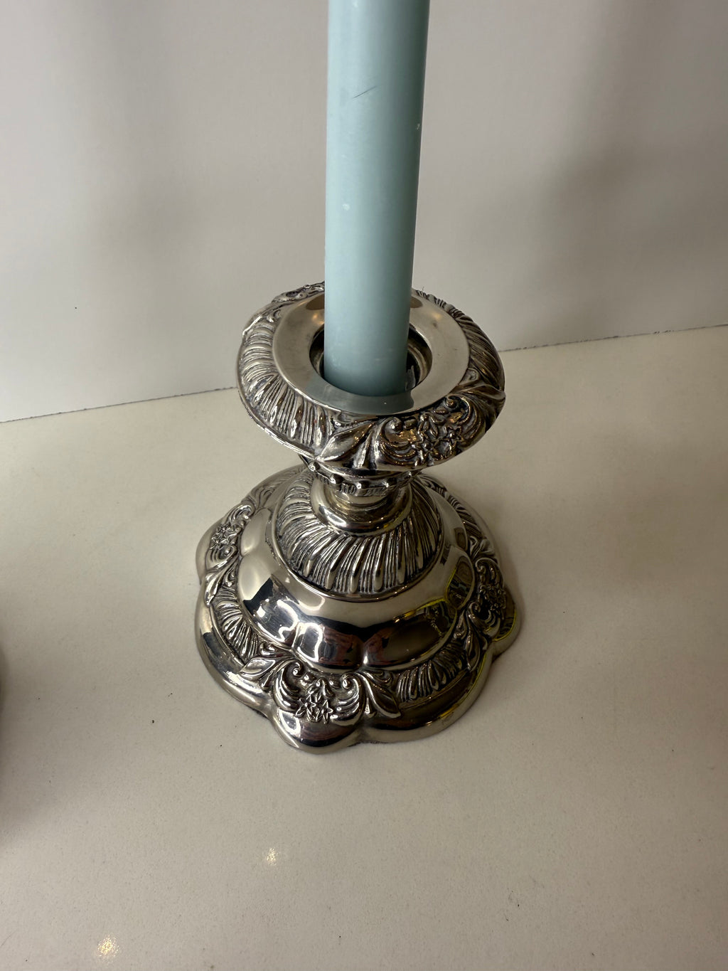 Godinger Silver-Plated Candlestick Holders
