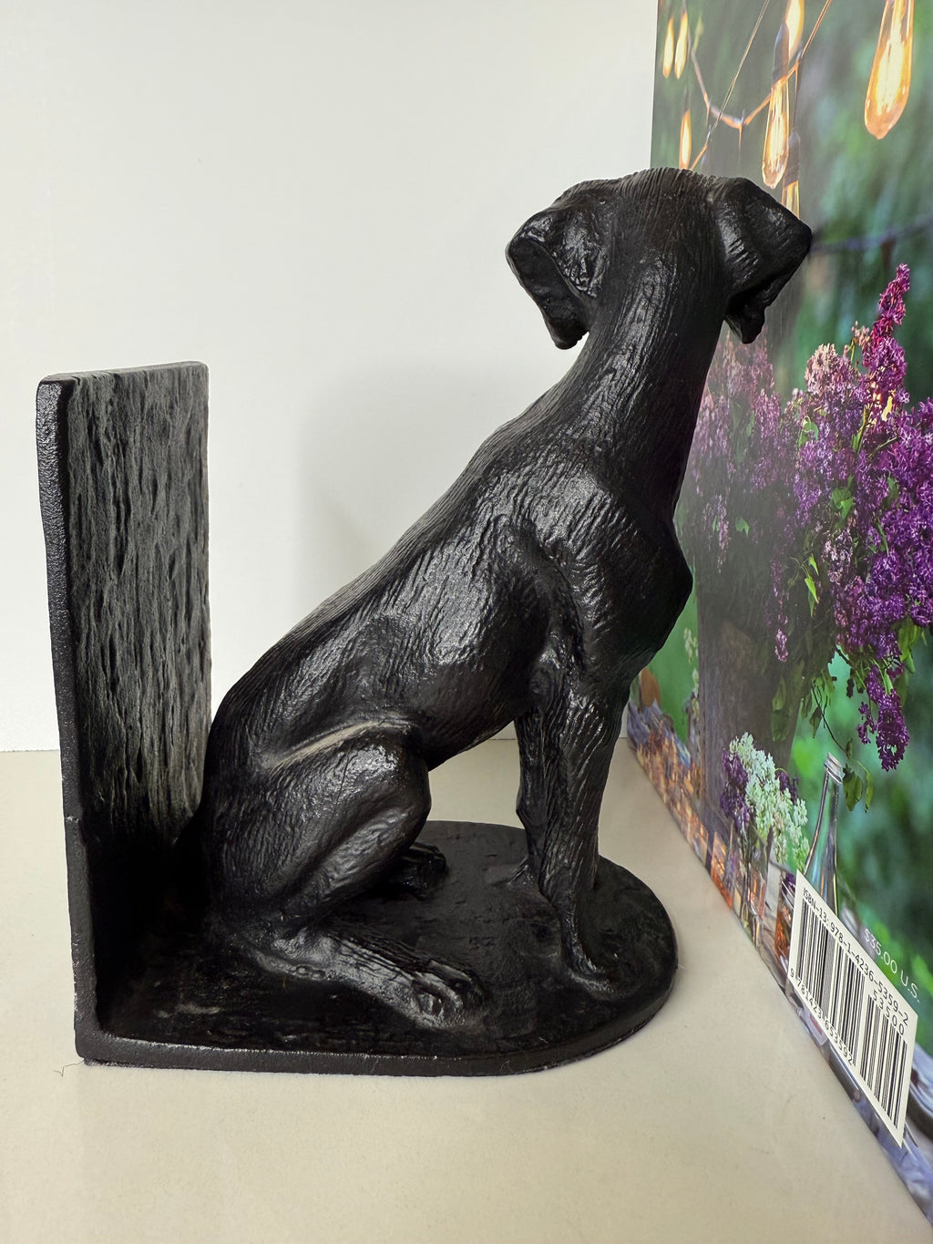 Pair of Resin Labrador Book Ends
