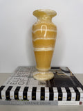 Vintage Egyptian Alabaster Vase
