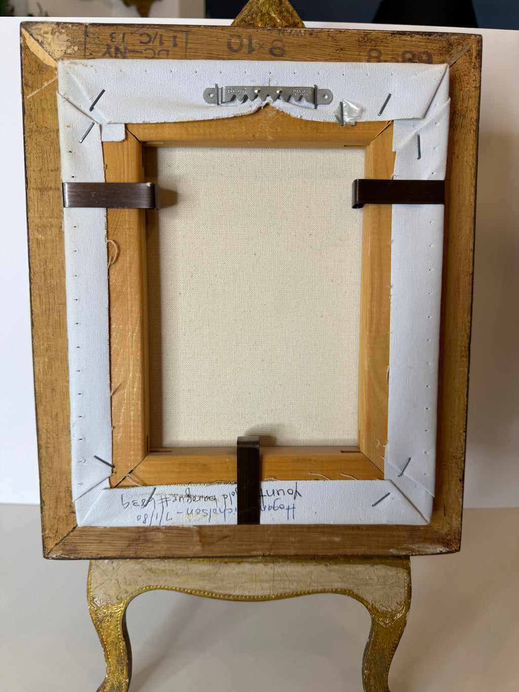 Floral Painting in Ornate Gold Frame