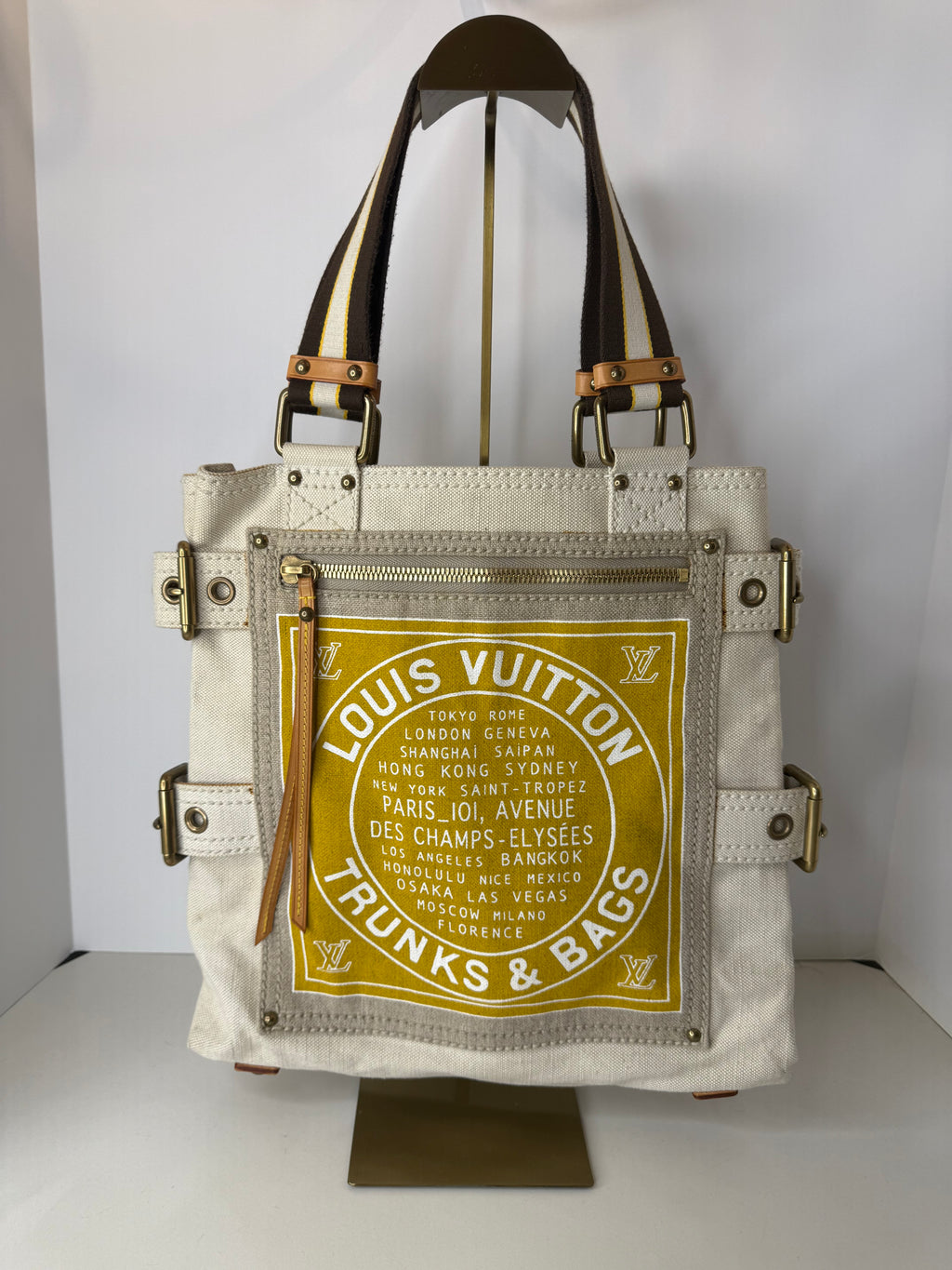 Louis Vuitton Globe Shopper Canvas Bag