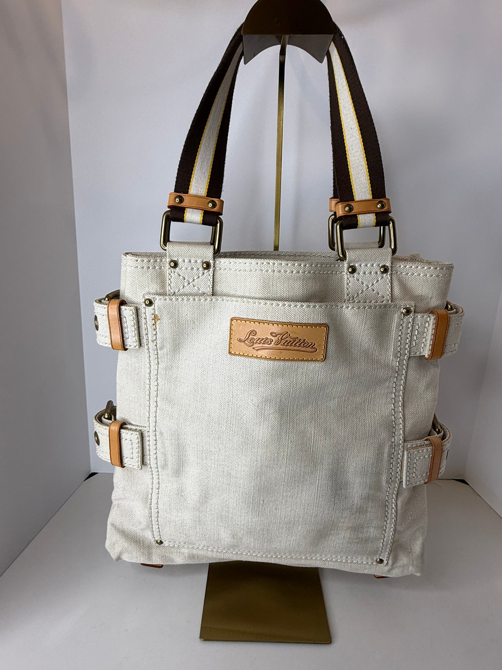 Louis Vuitton Globe Shopper Canvas Bag