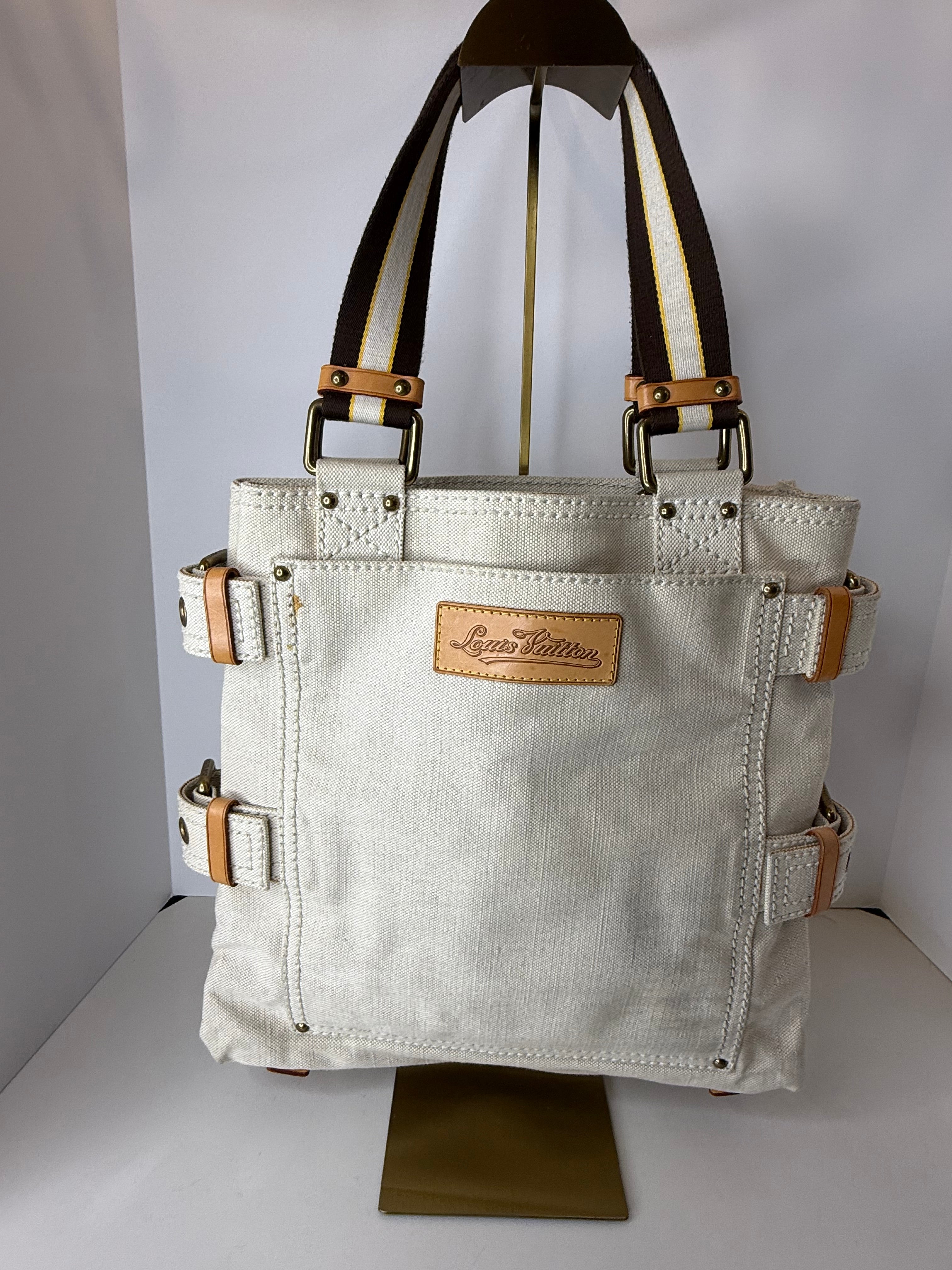 Louis Vuitton Globe Shopper Canvas Bag