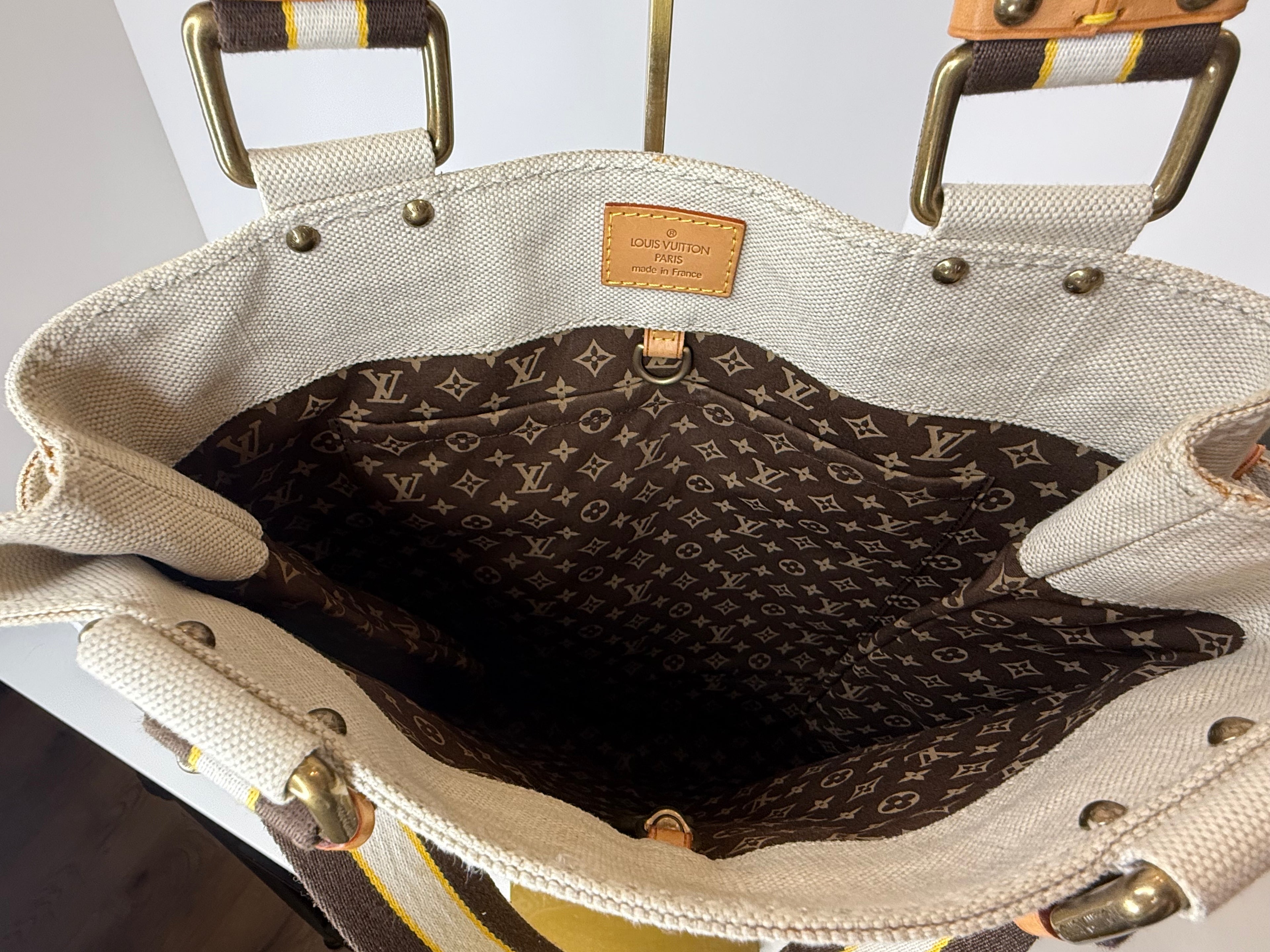 Louis Vuitton Globe Shopper Canvas Bag