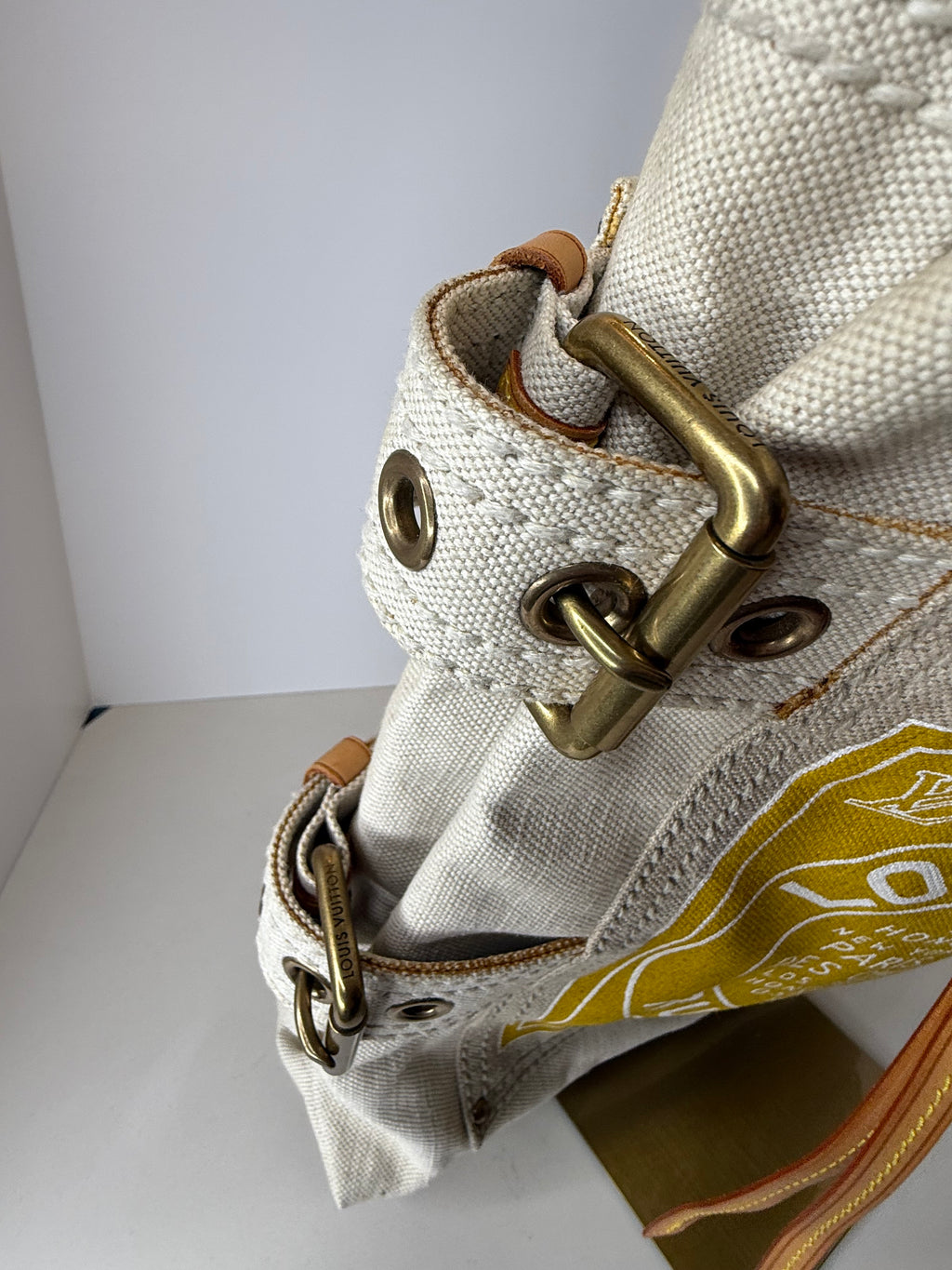 Louis Vuitton Globe Shopper Canvas Bag