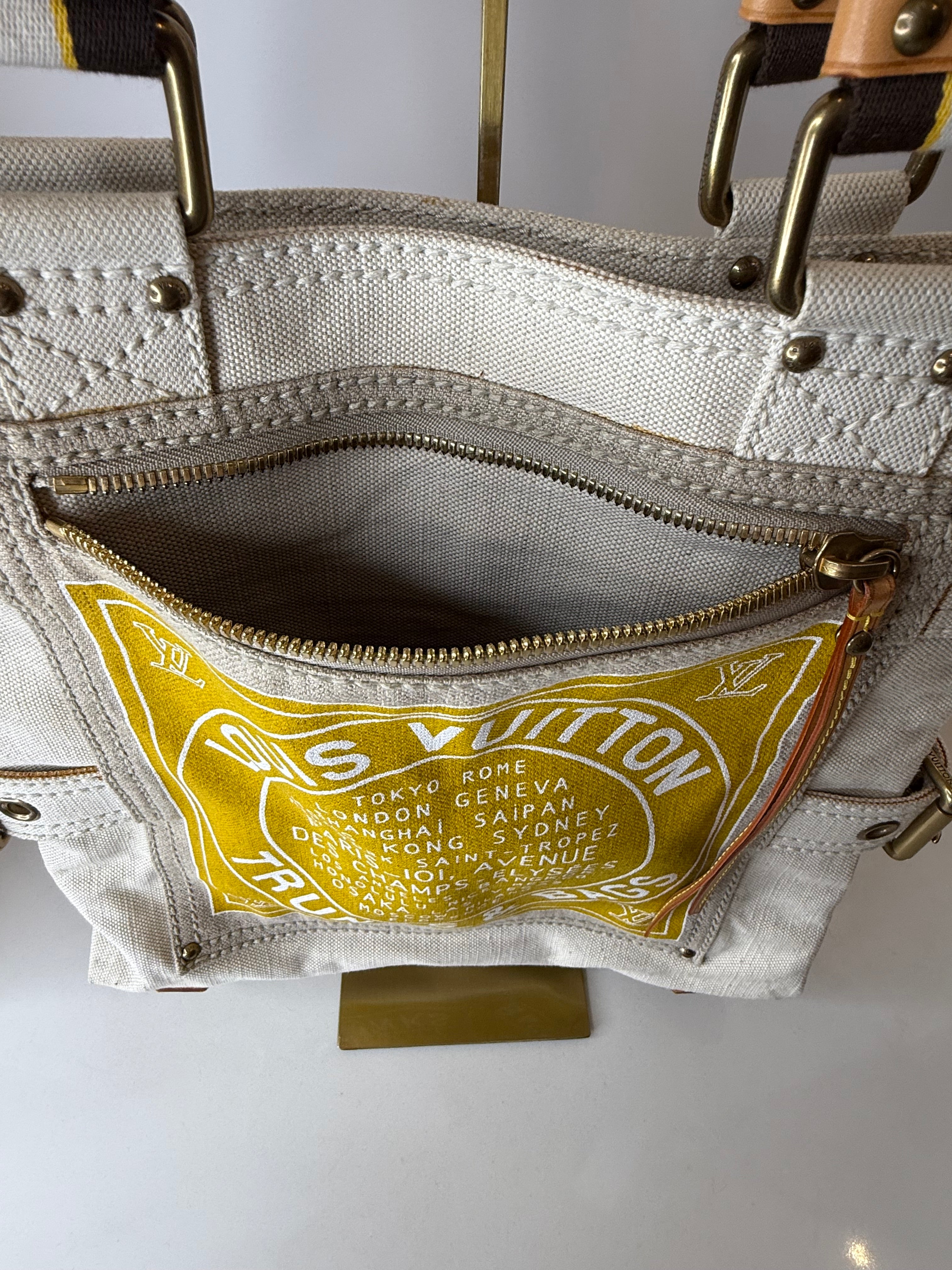 Louis Vuitton Globe Shopper Canvas Bag