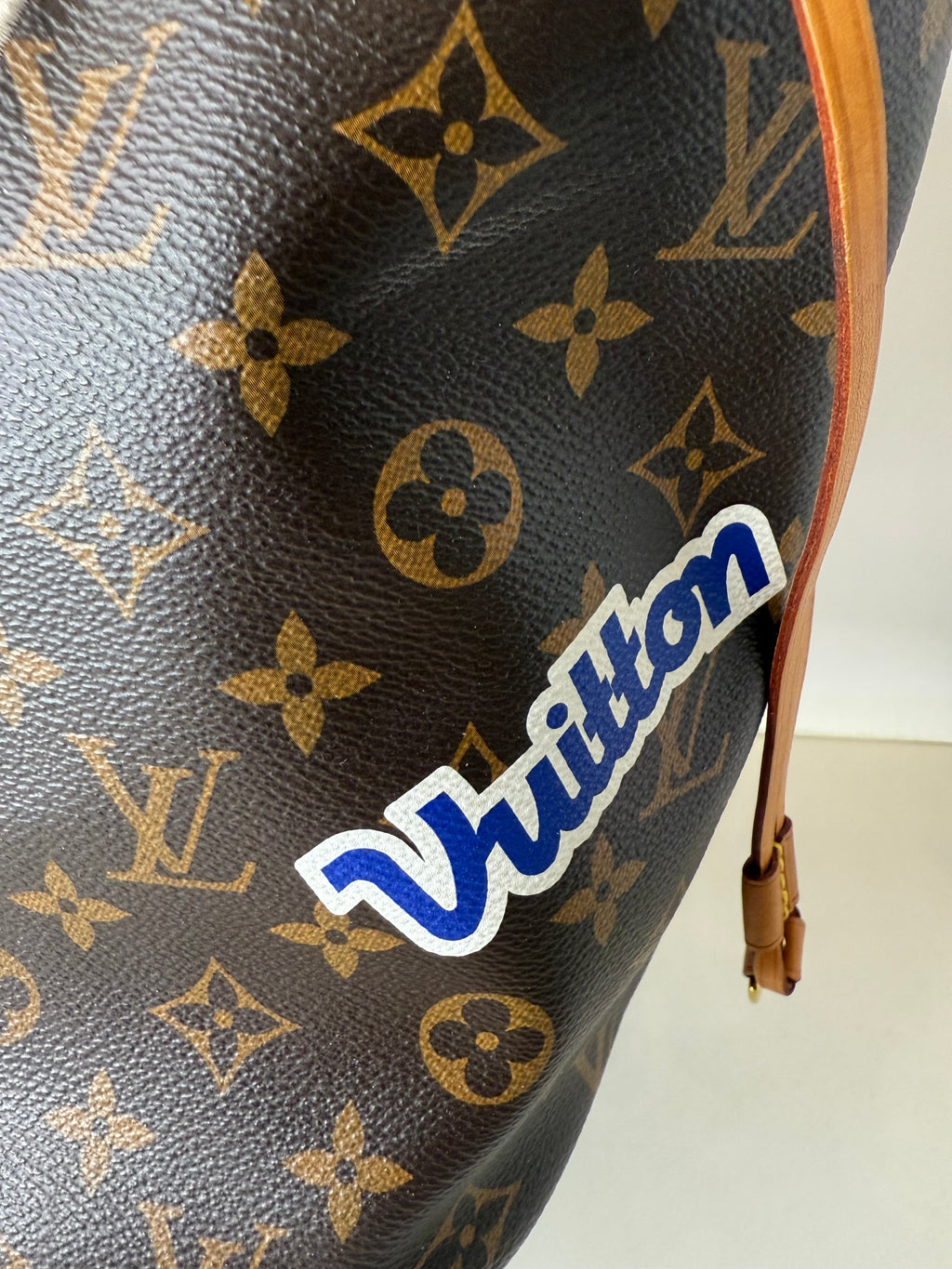 Louis Vuitton Monogram Limited Edition Patches Neverfull MM