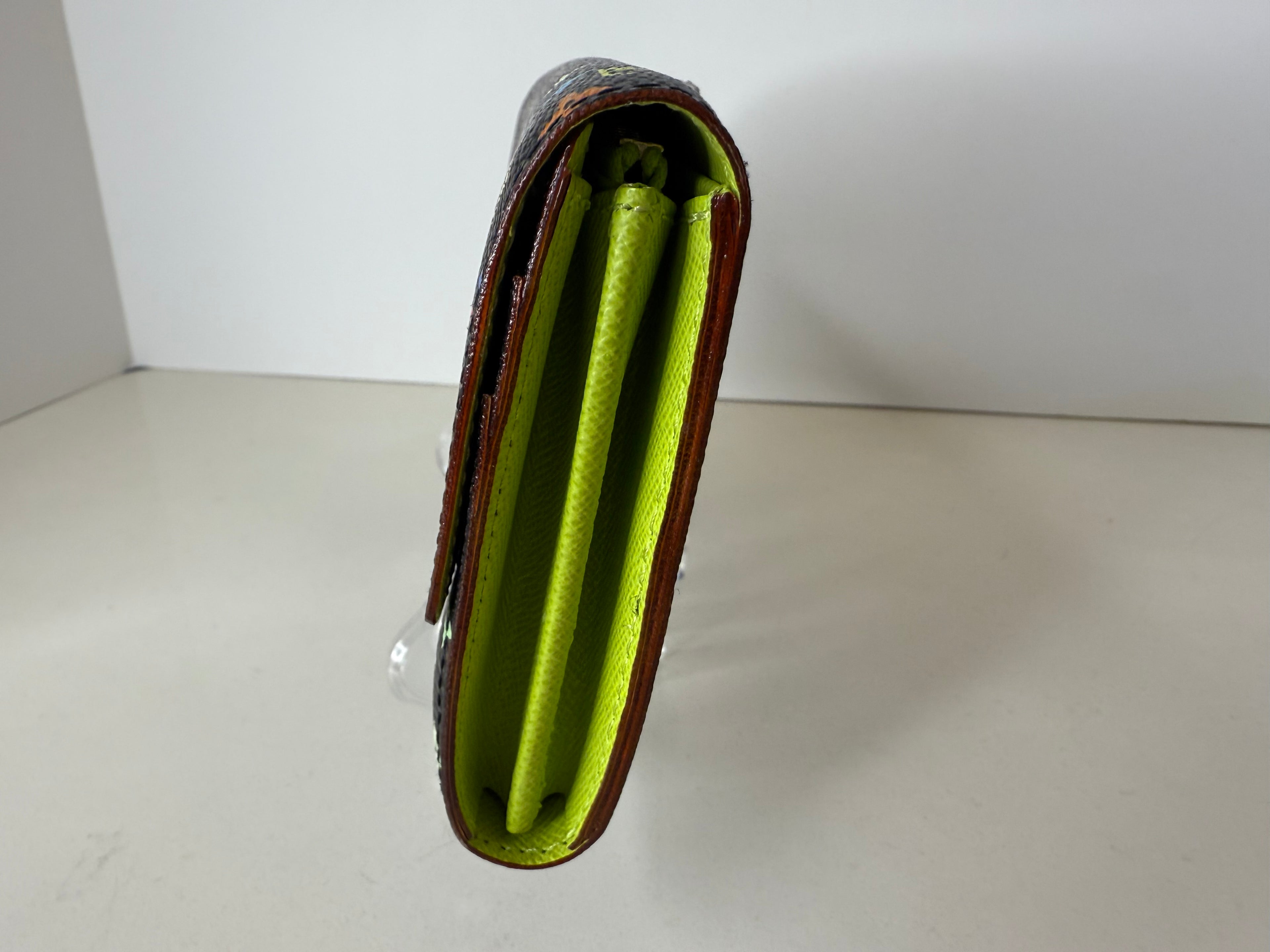 Louis Vuitton x Takashi Murakami Multicolore Continental Wallet