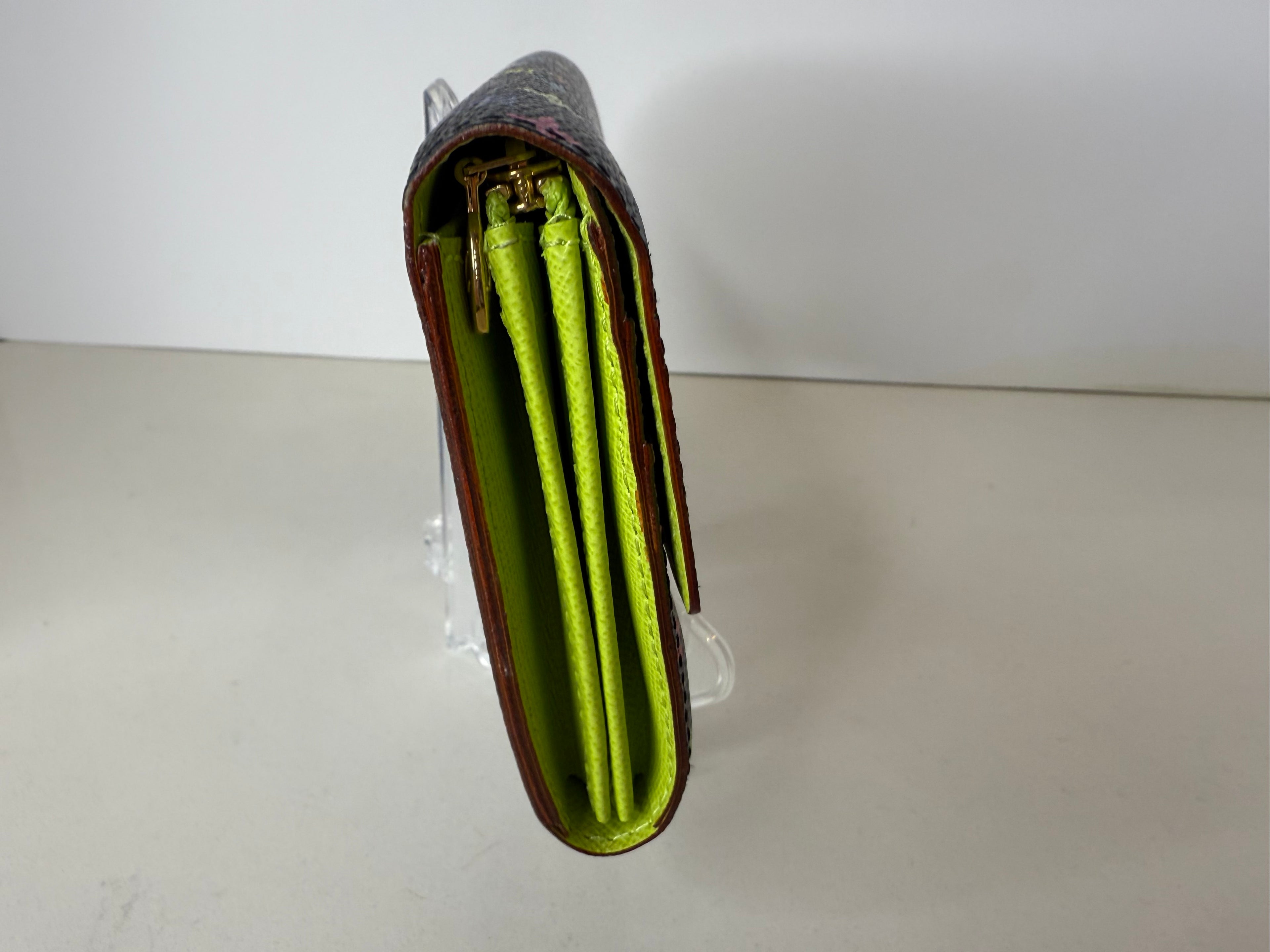 Louis Vuitton x Takashi Murakami Multicolore Continental Wallet